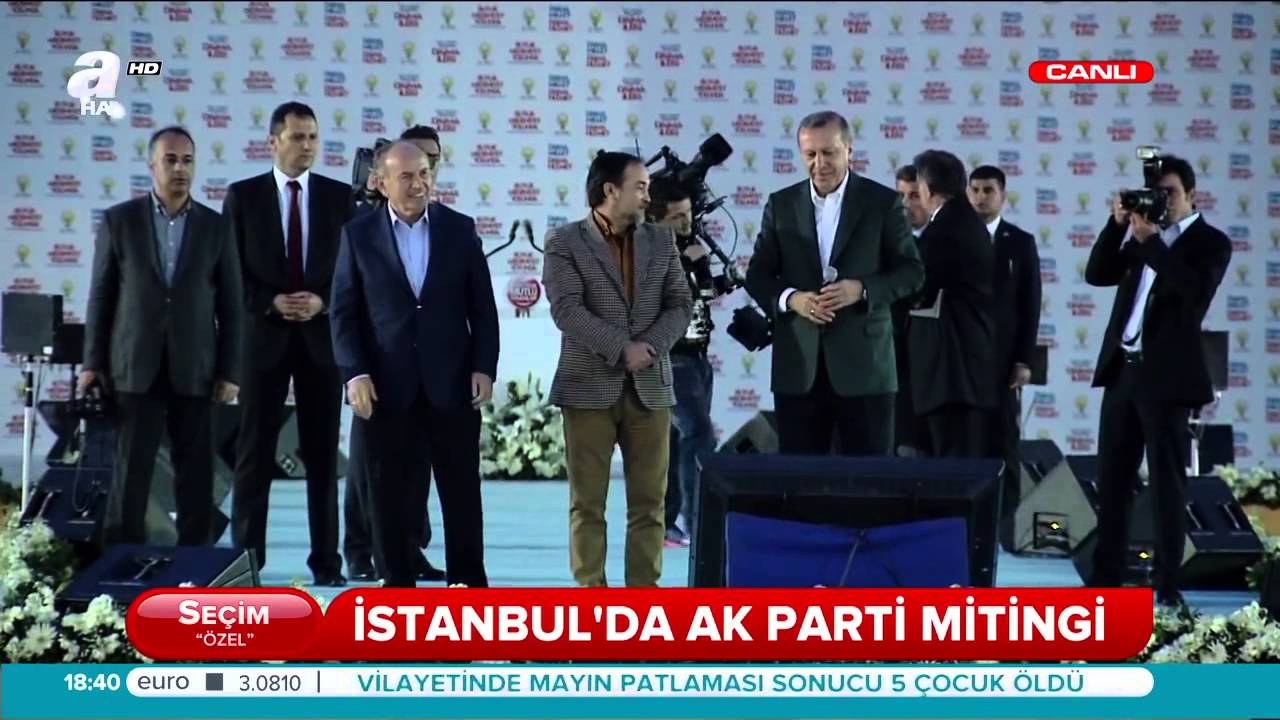 Arslanbek Sultanbekov AK Parti İstanbul Yenikapı Mitinginde