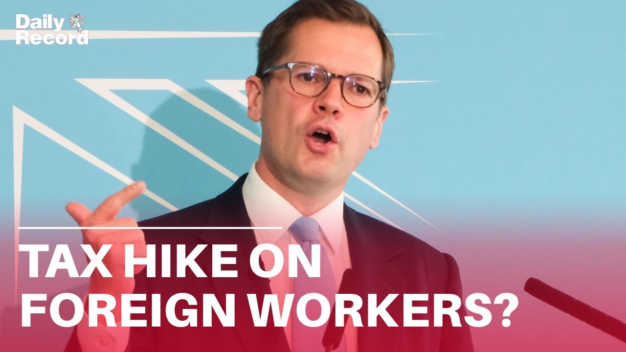 Robert Jenrick unveils plan to increase taxes but ONLY for non-British workers