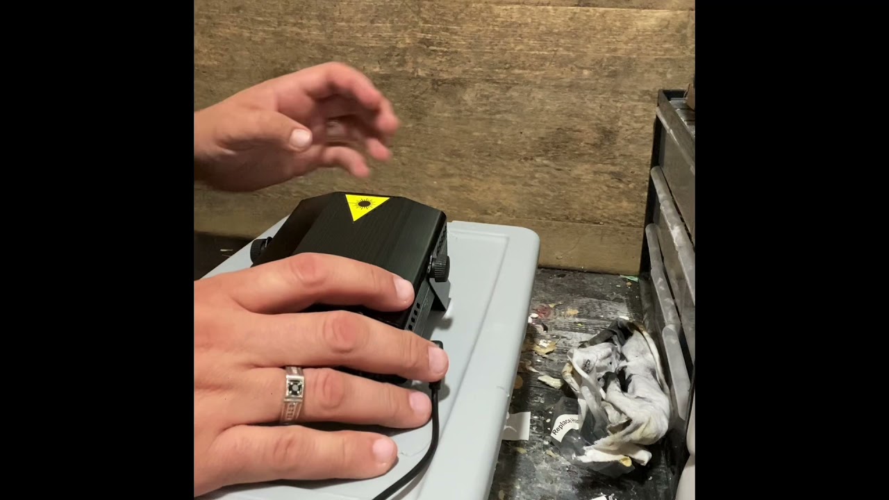 Laser tunnel instruction video