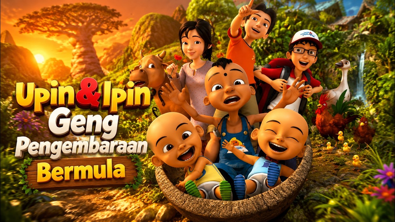 Upin & Ipin - Geng Pengembaraan Bermula (Full Movie)
