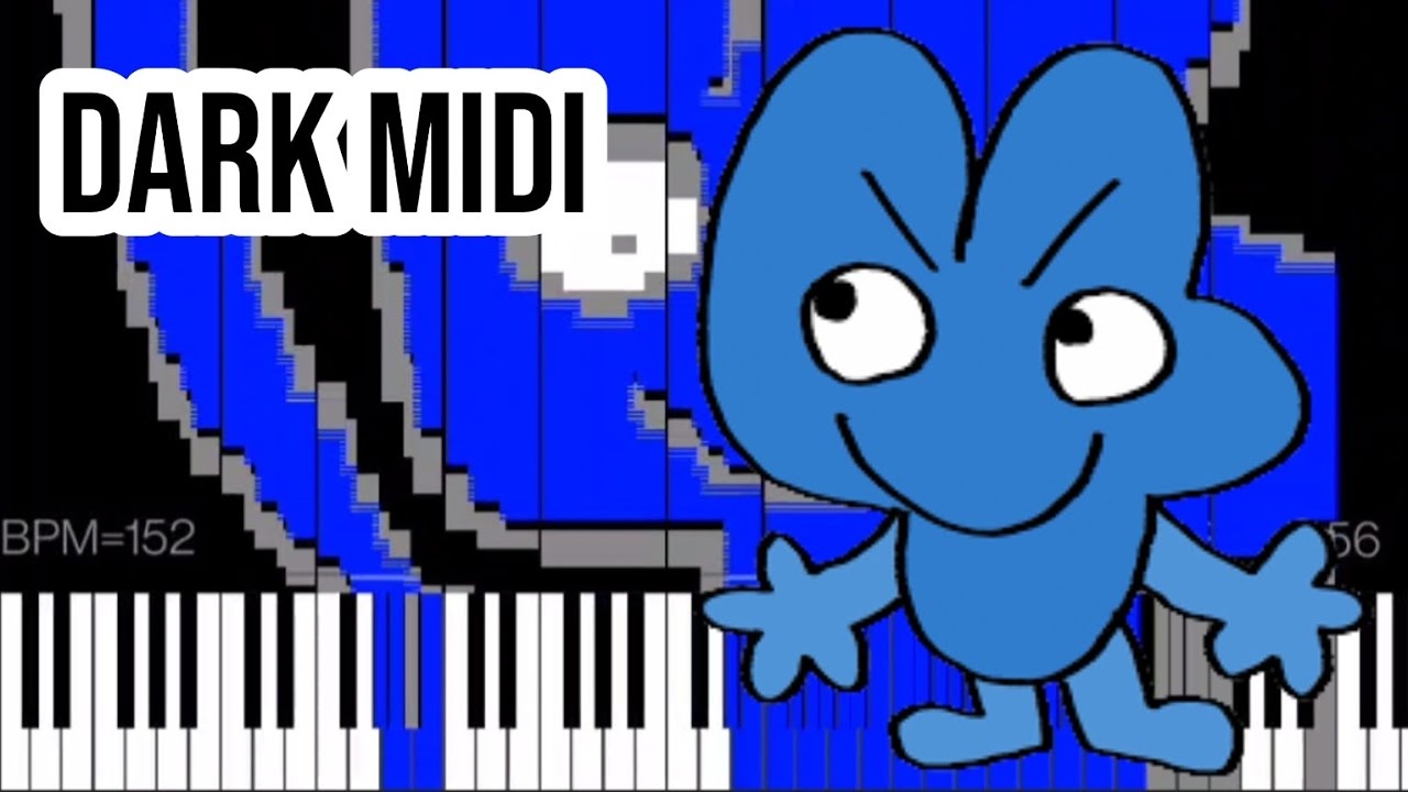 Dark MIDI - BFB Intro (Music of four's 3d hand part)