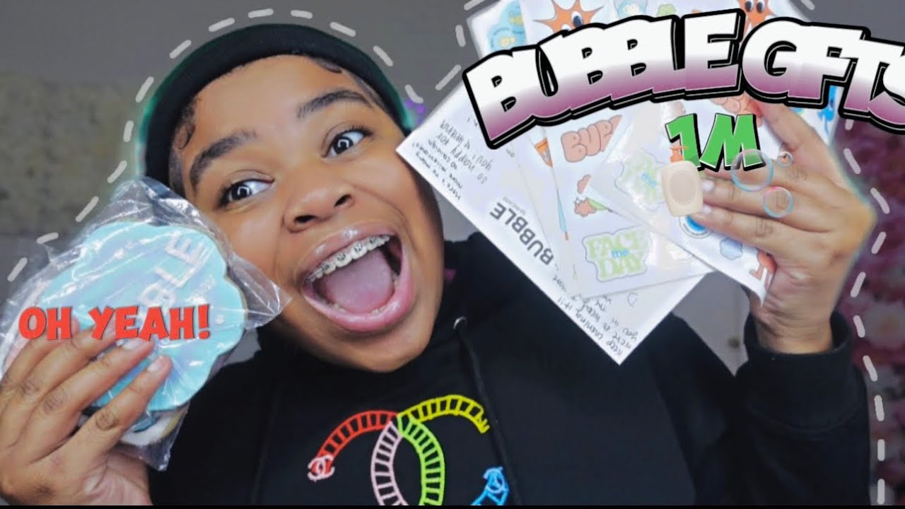 Unbox my bubble gift w/m ‼️😱🧴🫧
