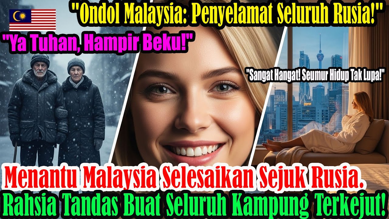 Keajaiban Perm Rusia: Pemanas Lantai Menantu Malaysia Menghangatkan Kampung Kayu 100 Tahun -40°C NOW