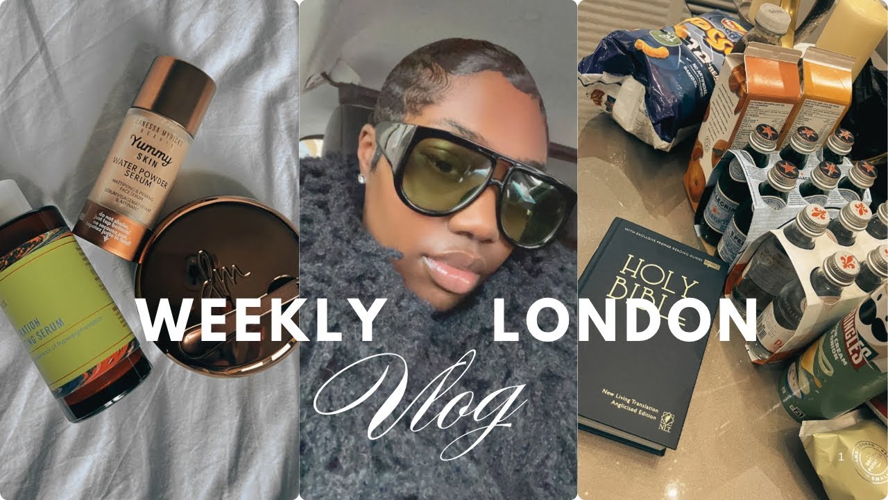 weekly london vlog | realistic days, danessa myricks, m&s food shop + more | janeandjhane