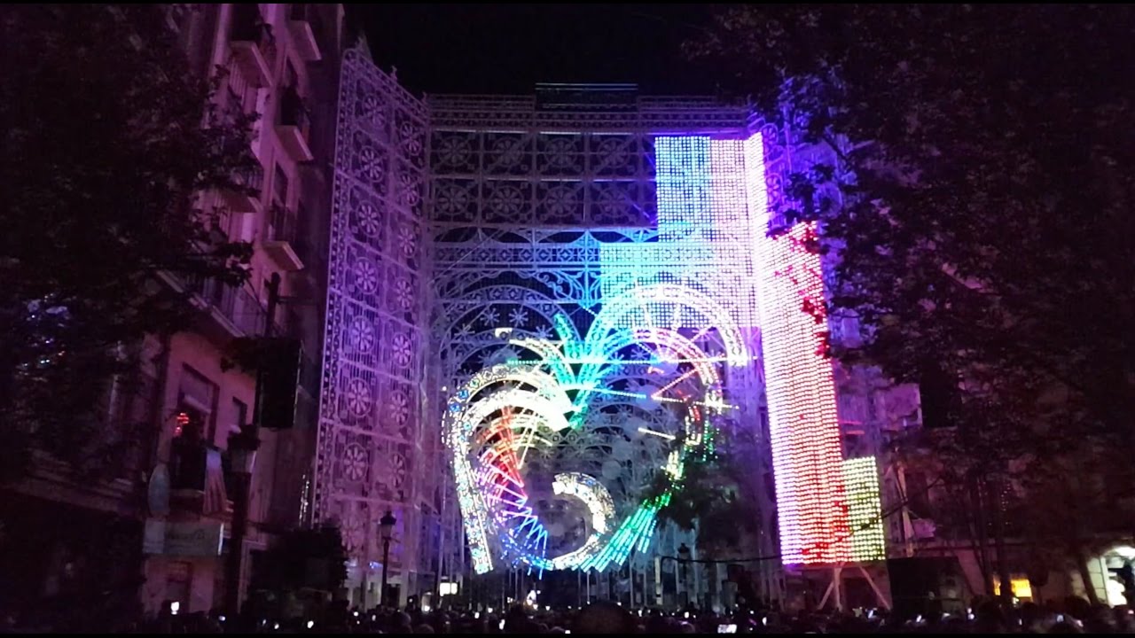 ENCENDIDO 2017 FALLA CUBA LITERATO AZORÍN, PRIMERA CANCIÓN