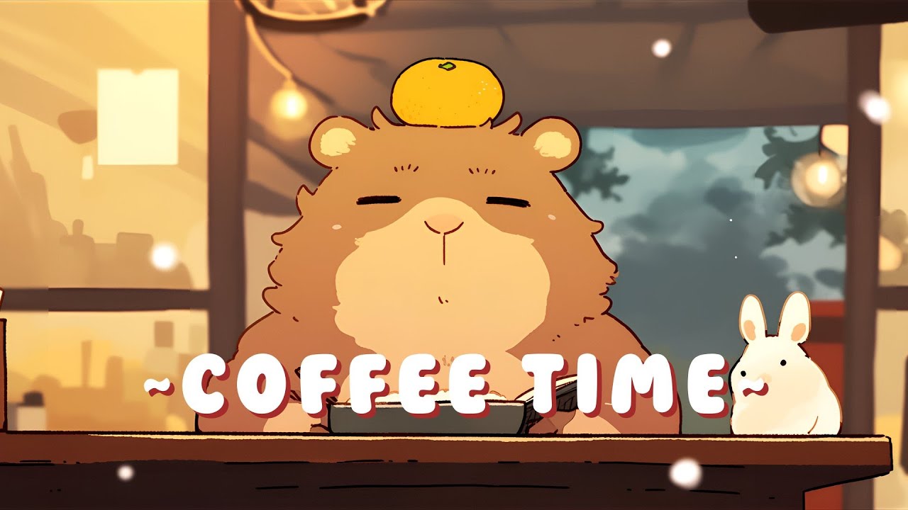 Capybara Beat Station - Cozy Beats for Relaxation ~ Zen Moments ~ 🦫 🍵 ✨
