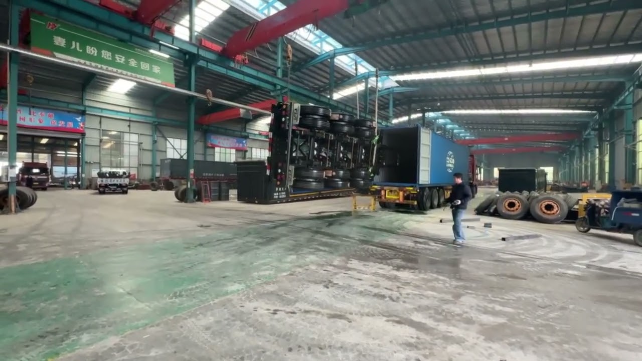 Packed & Loaded: 3-Axle Skeleton Semi-Trailers Shipping to Ethiopia