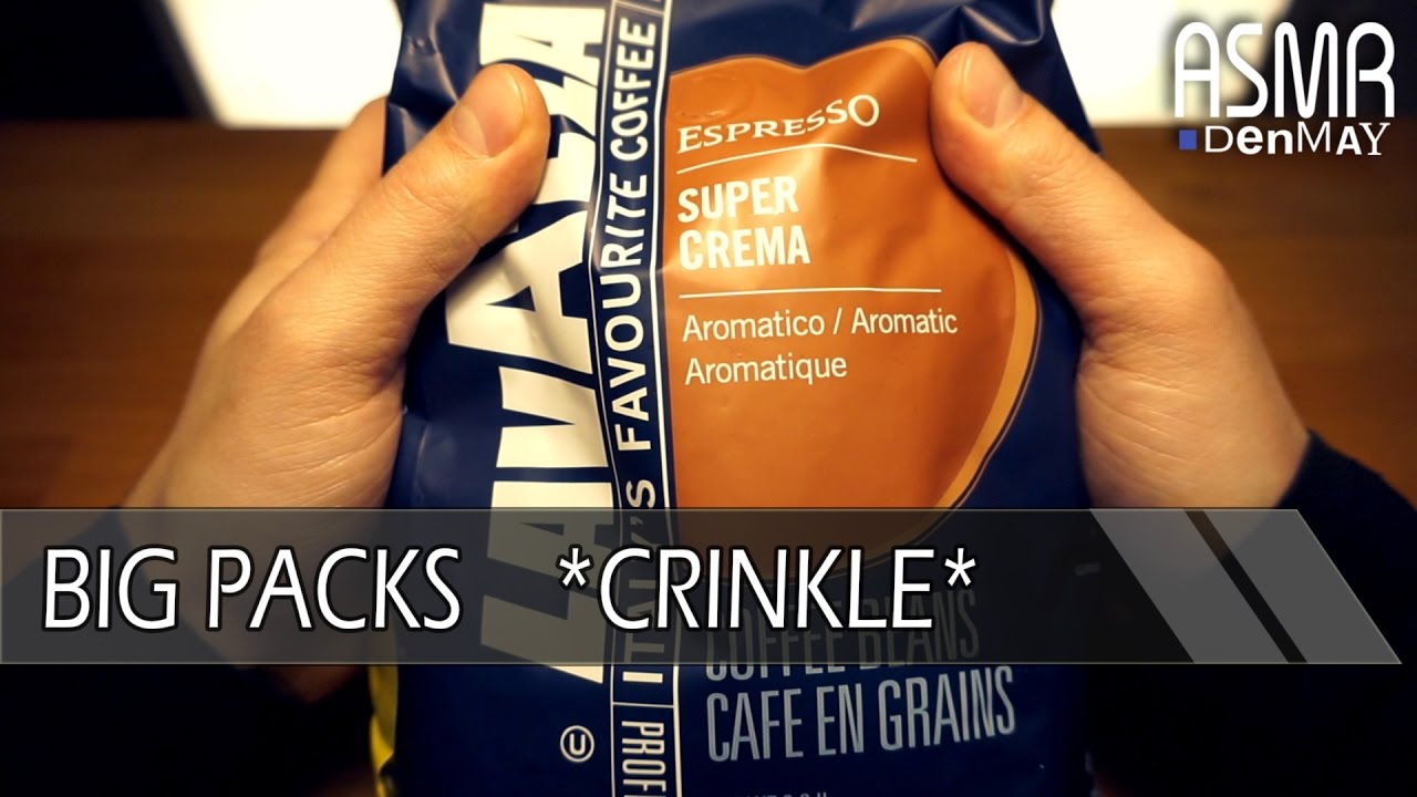 ASMR • Big Packs Crinkle • crinkle sounds only (NO TALKING)