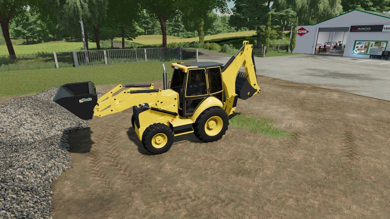 CAT 420F Backhoe Loader   v 2.0  (FS22 mod)