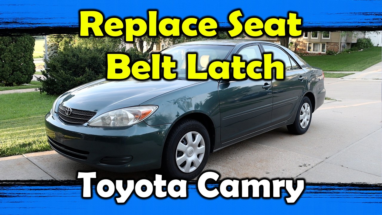 2003 Toyota Camry - Seat Belt Buckle Replacement (Latch)