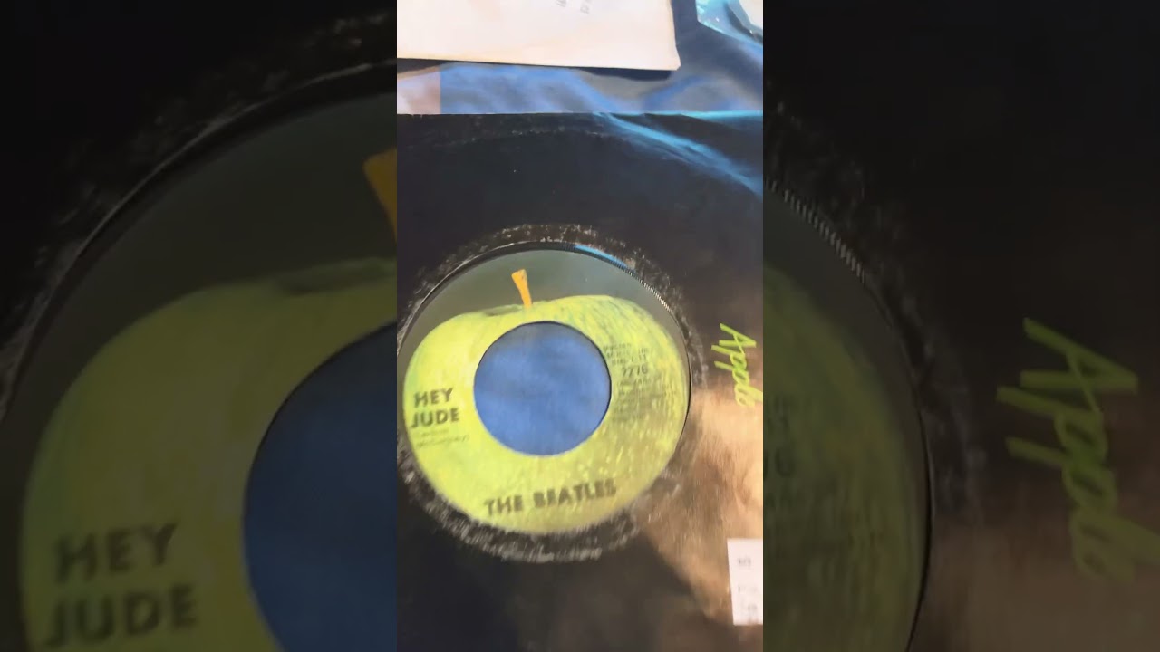 my Beatles 45 collection