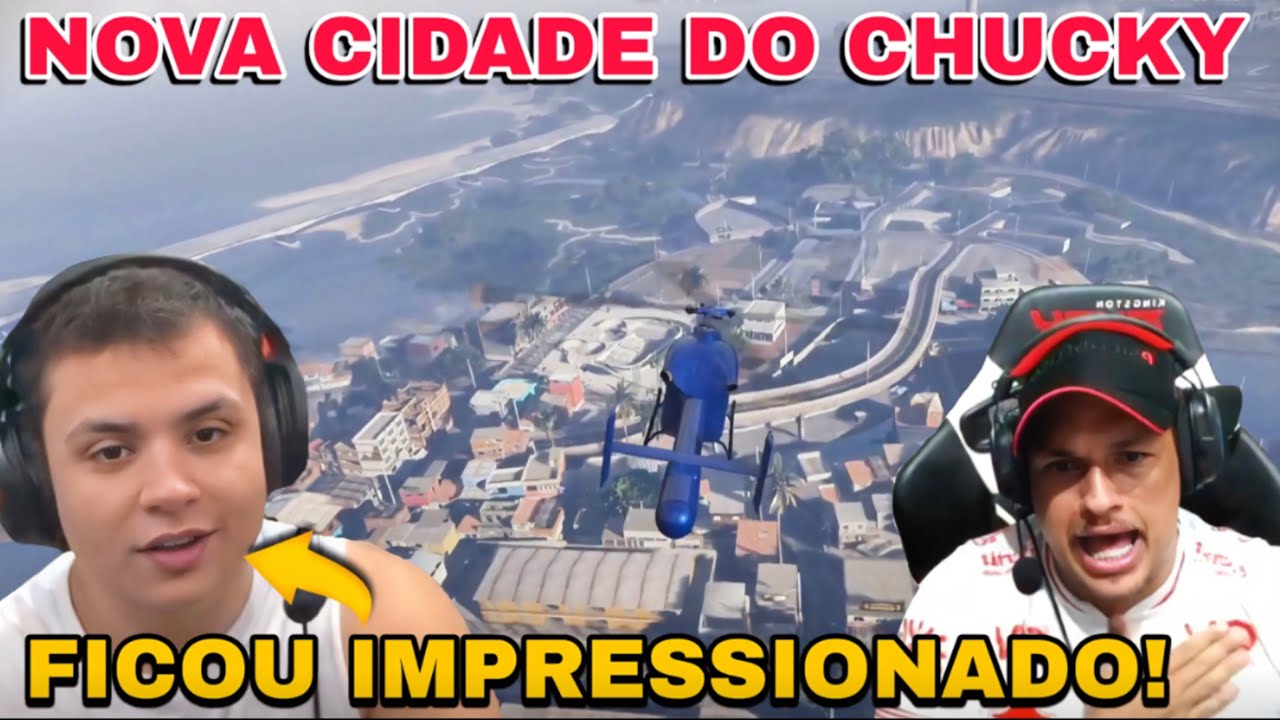 PAULINHO O LOKO CONHECEU A NOVA CIDADE DO CHUCKY E FEZ UM ACORDO COM ELE!