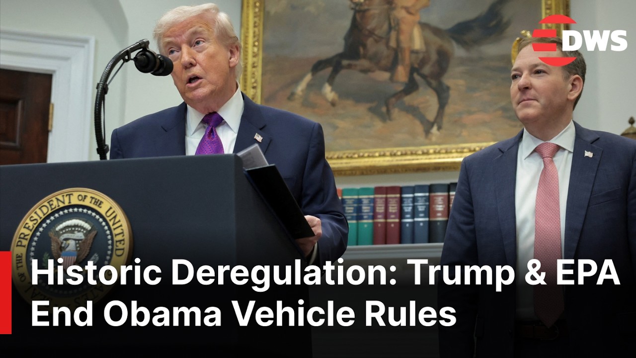 HISTORIC ANNOUNCEMENT: Trump-EPA Chief End Obama Vehicle Rules, Saving Americans $1.3 Trillion |AC1E