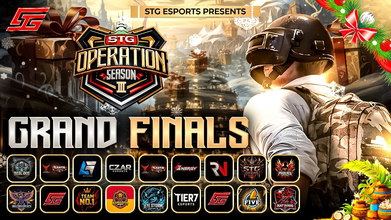 STG OPERATION S3 GRAND FINAL DAY 2  IN TAMIL#stg #stgislive #stgesports #bgmi