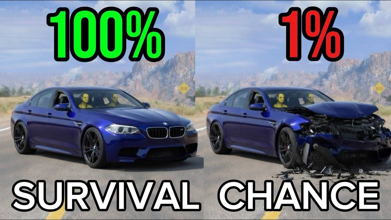 Realistic Crashes: Chance of Survival #26 | BeamNG.drive