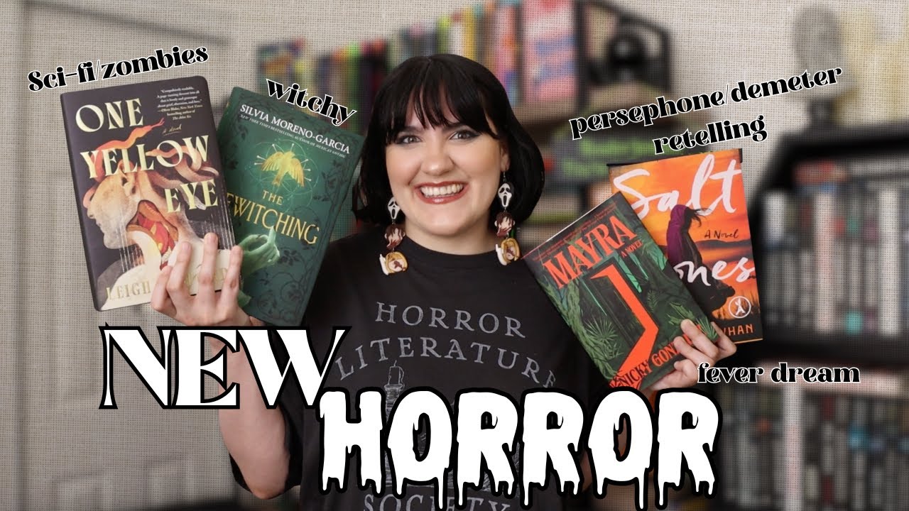 Reading 4 NEW Horror Book Releases 💀 (reading vlog)