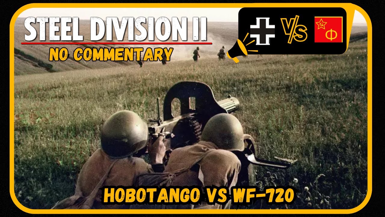 A tough battle ! | No Commentary 1v1 Gameplay | Steel Division 2