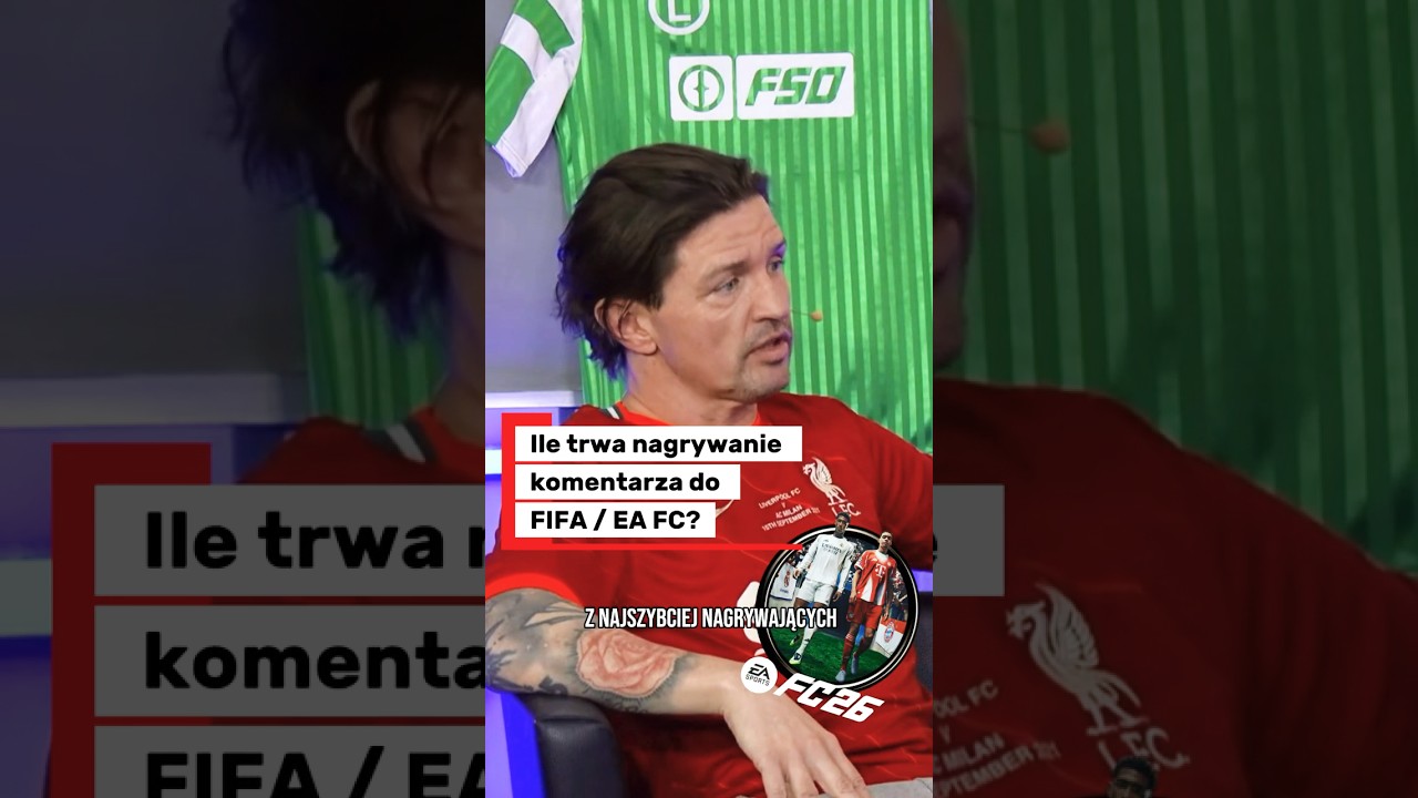 SMOKOWSKI O KULISACH NAGRAŃ DO FIFA I EA FC #shorts