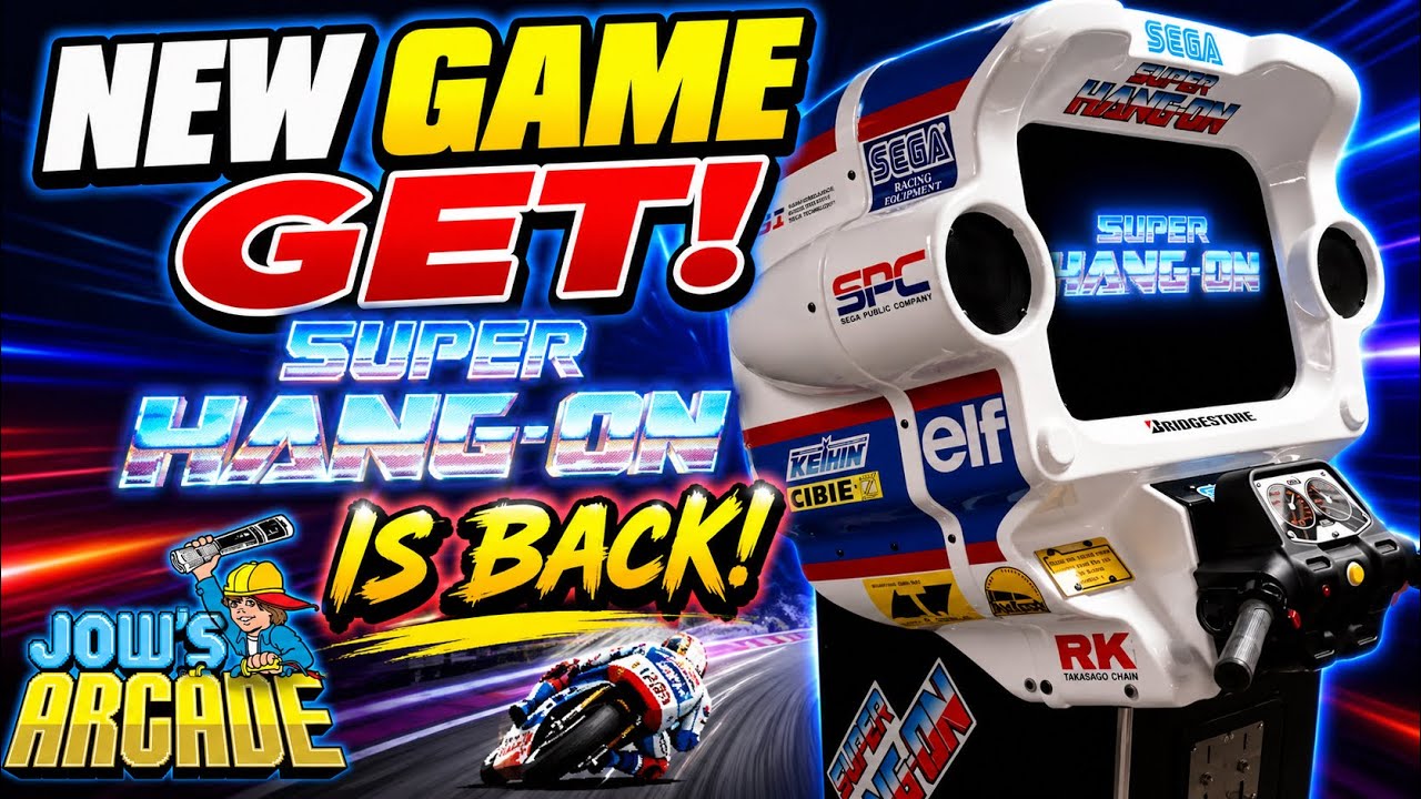 NEW GAME GET! Super Hang-On Is Back! I Sega I Arcade I