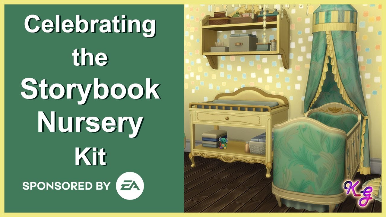 Storybook Nursery Build - The Sims 4