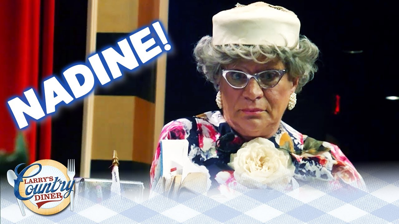 NADINE stops by Larry's Country Diner to dish on MARRIED LIFE!