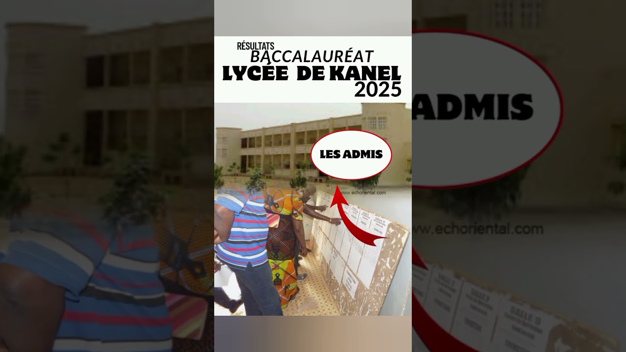 RESULTAT BACCALAUREAT LYCEE DE KANEL