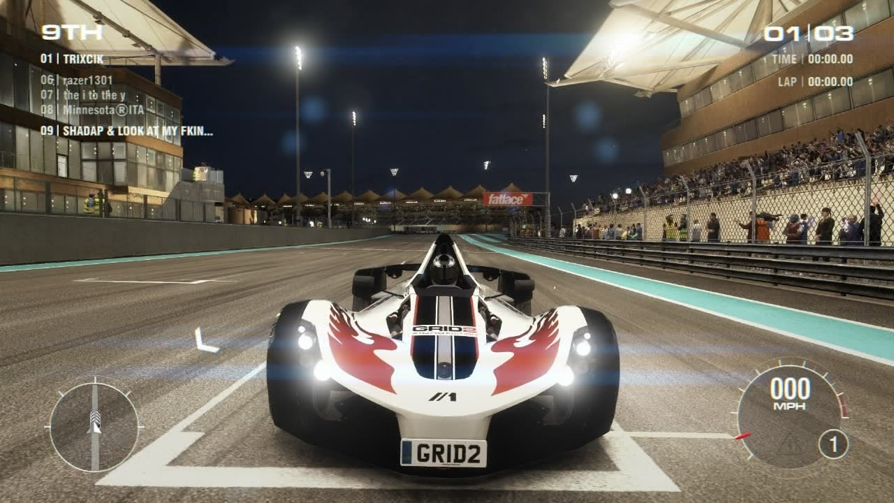 GRID 2 PC Multiplayer Race Gameplay: Tier 3 Upgraded BAC Mono with Grid2 Edition Custom Livery