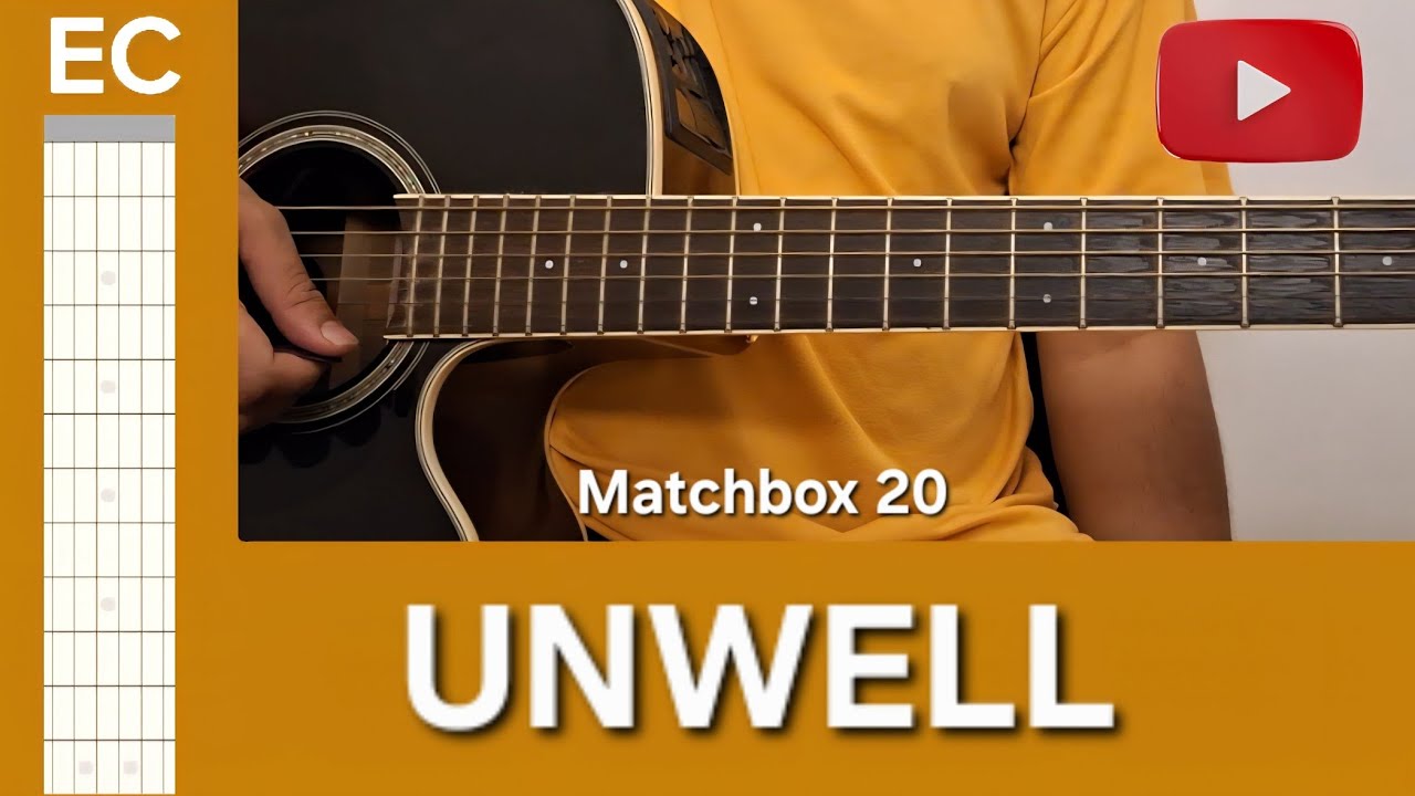 Unwell | EC Guitar Tutorial  | Matchbox 20