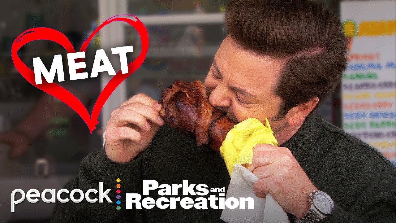 Ron Swanson Loves Meat | Parks and Recreation
