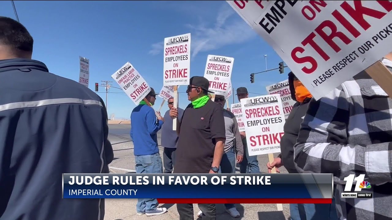 Judge allows Spreckels Sugar Company employees to continue strike