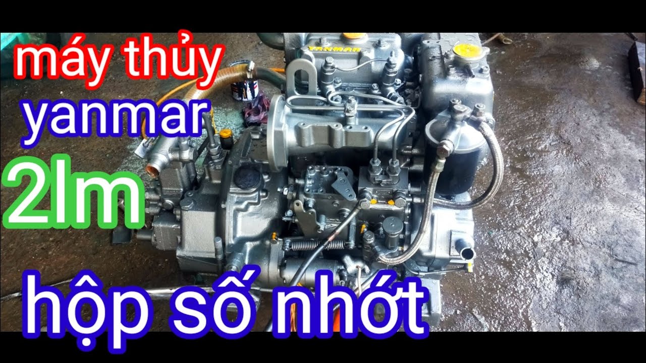 Động cơ thủy yanmar 2lm hộp số nhớt béc kim LH 0913.948.706