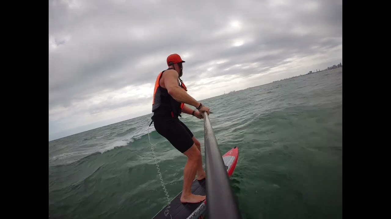 Record Breaking Down Wind Run - Sandy to St Kilda onto Port Melbourne. 