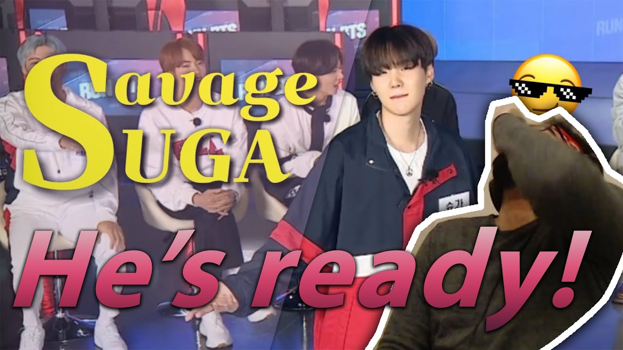 Suga prepared! - SUGA BEING SAVAGE TO EVERYONE | Reaction