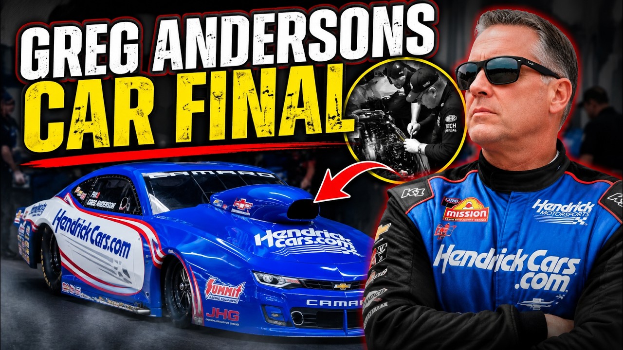 Pro Stock Camaro Грега Андерсона под прицелом! Техосмотр NHRA раскрывает неожиданные детали