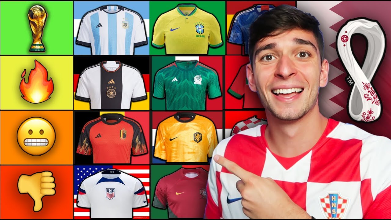 RANKING *EVERY* WORLD CUP HOME KIT