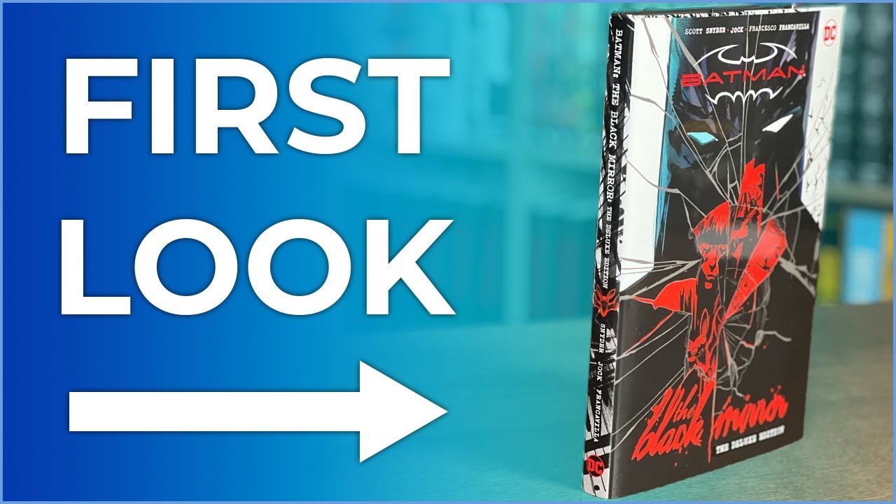 Batman Black Mirror Hardcover Deluxe Edition Hardcover Overview | Dick Grayson Batman |