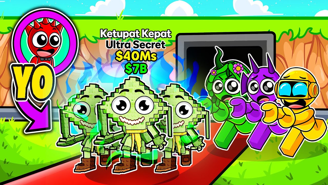 Me Hice pasar por los NUEVOS BRAINROTS SECRETOS en STEAL A BRAINROT de Roblox!
