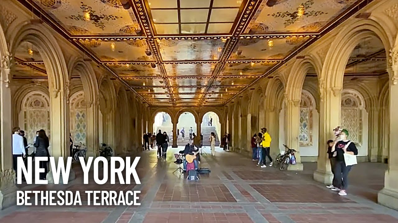 Bethesda Terrace & Fountain Walking Tour - Central Park, New York, United States