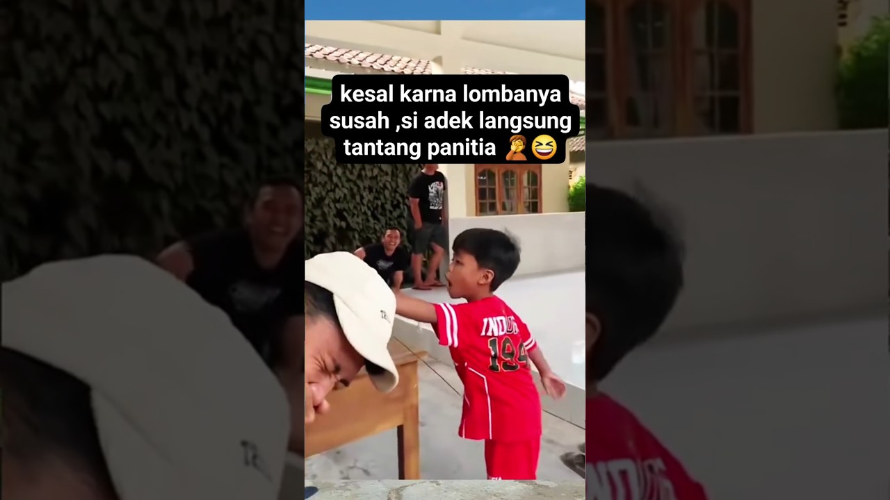 Kesabaran setipis tisu 🤣 #lomba #17agustus #core #ngakak #lucu #shorts
