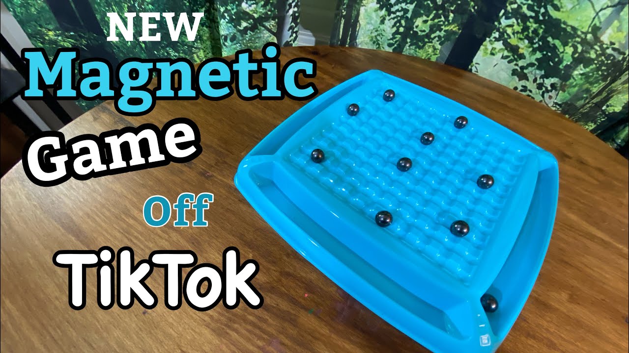 How To Play Magnetic Chess Marbles Game from TikTok
