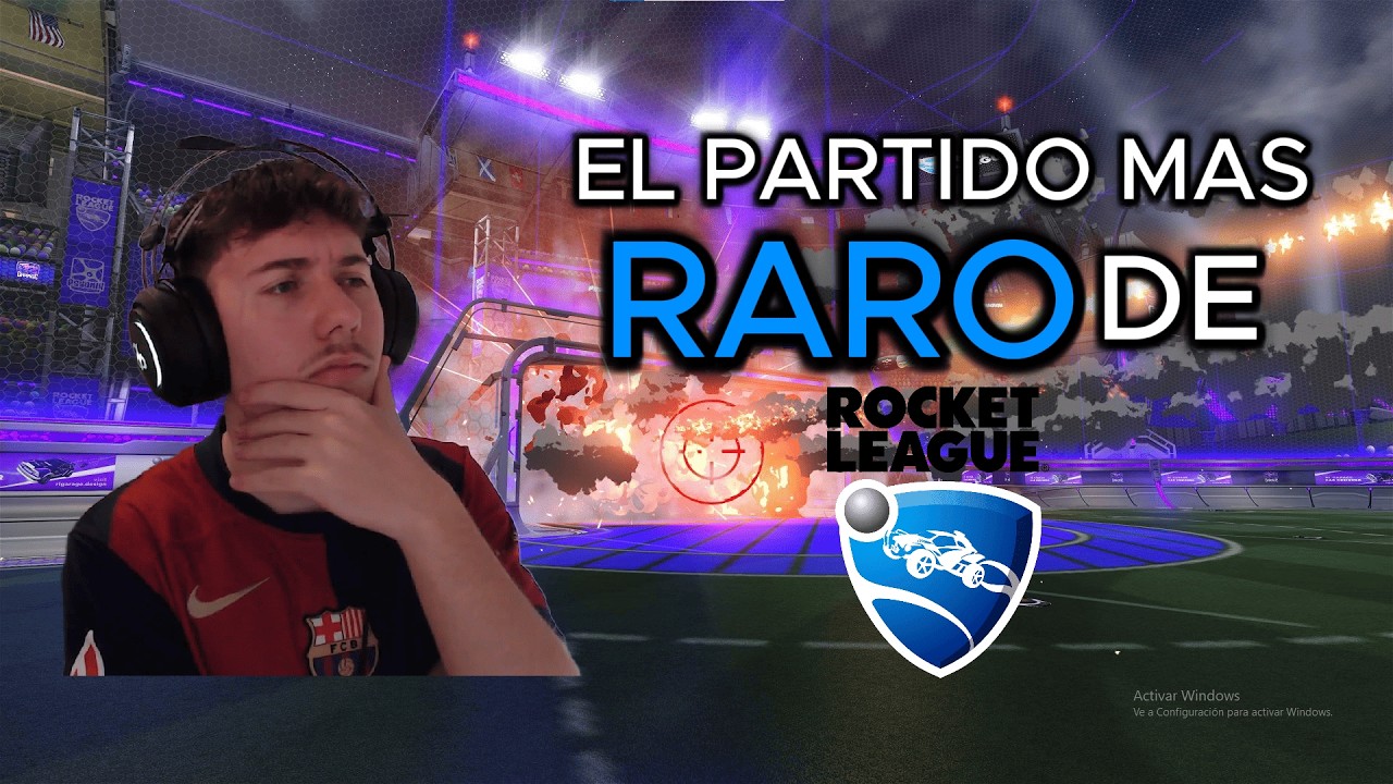 EL PARTIDO más RARO de ROCKET LEAGUE - arvitual_