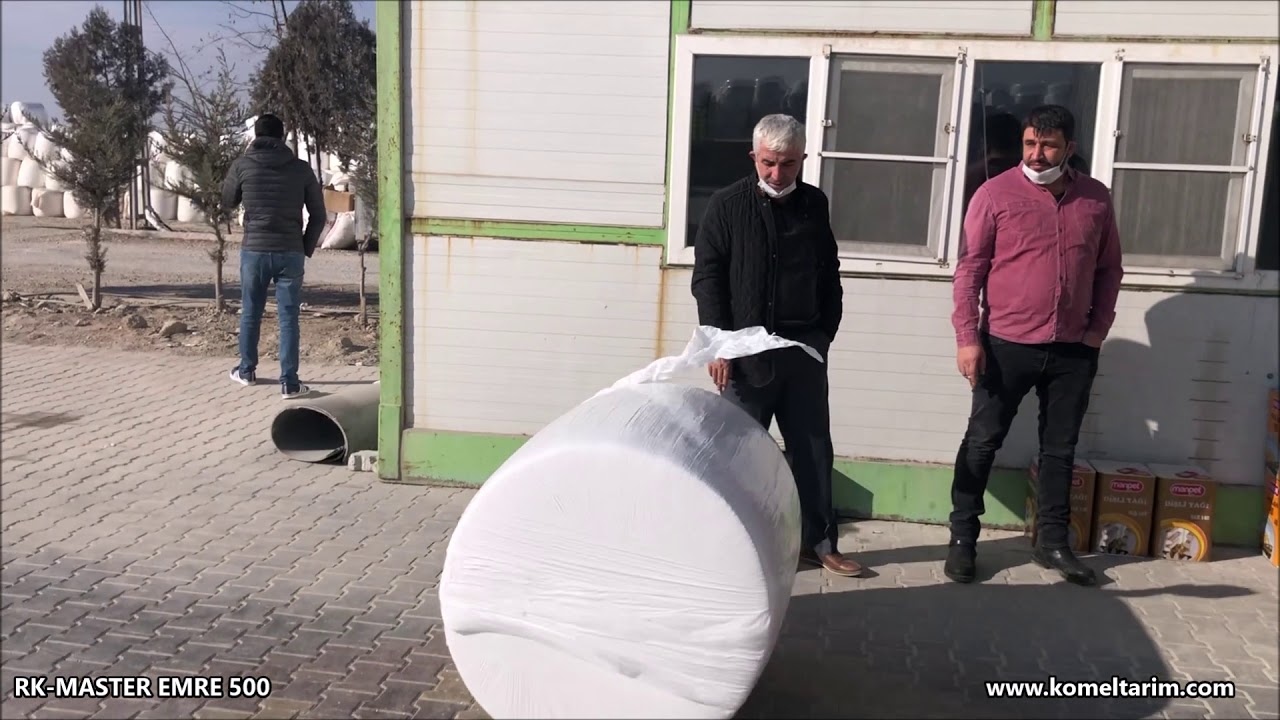 KOMEL RK-MASTER EMRE 500 silaj paketleme makinası