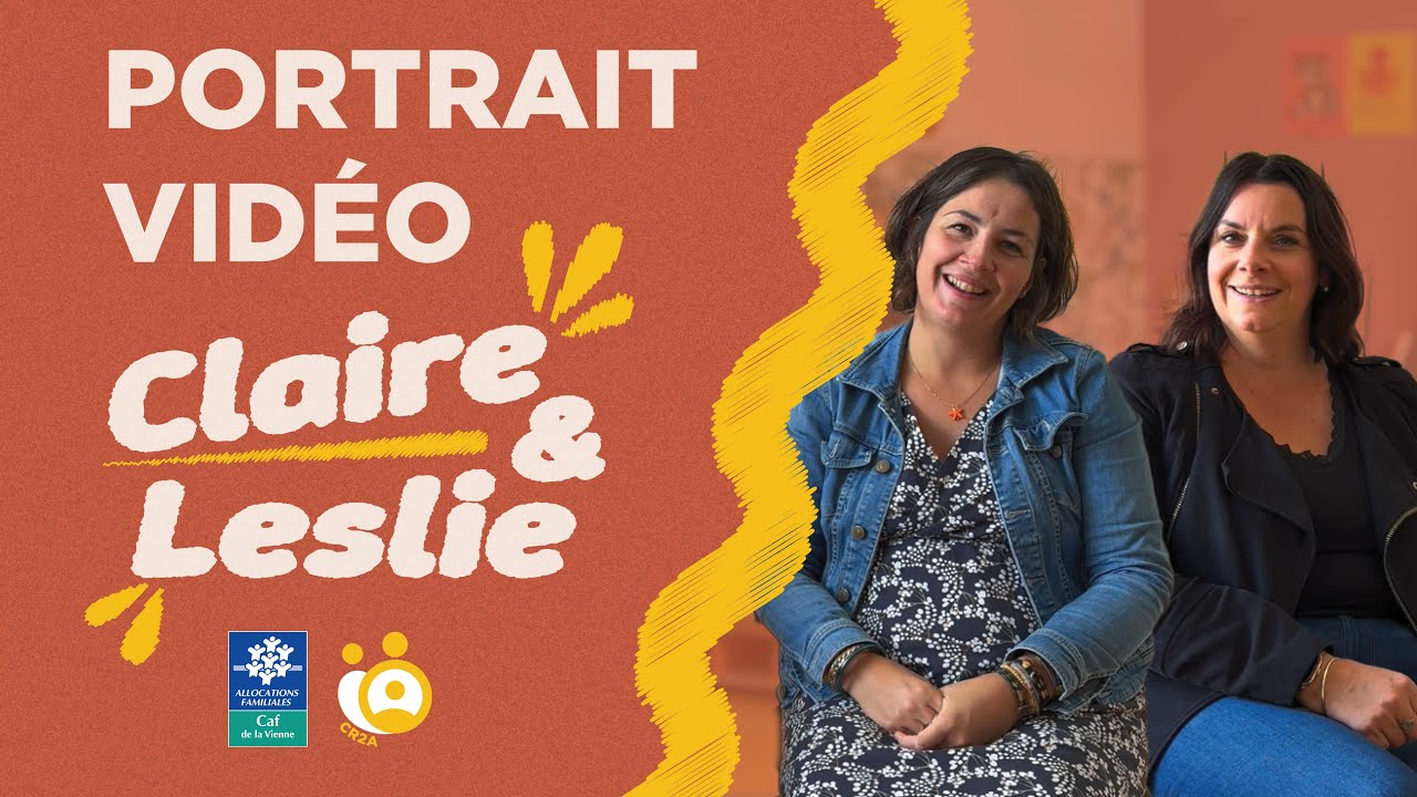 Portrait vidéo de Claire et Leslie, responsables de Relais Petite Enfance