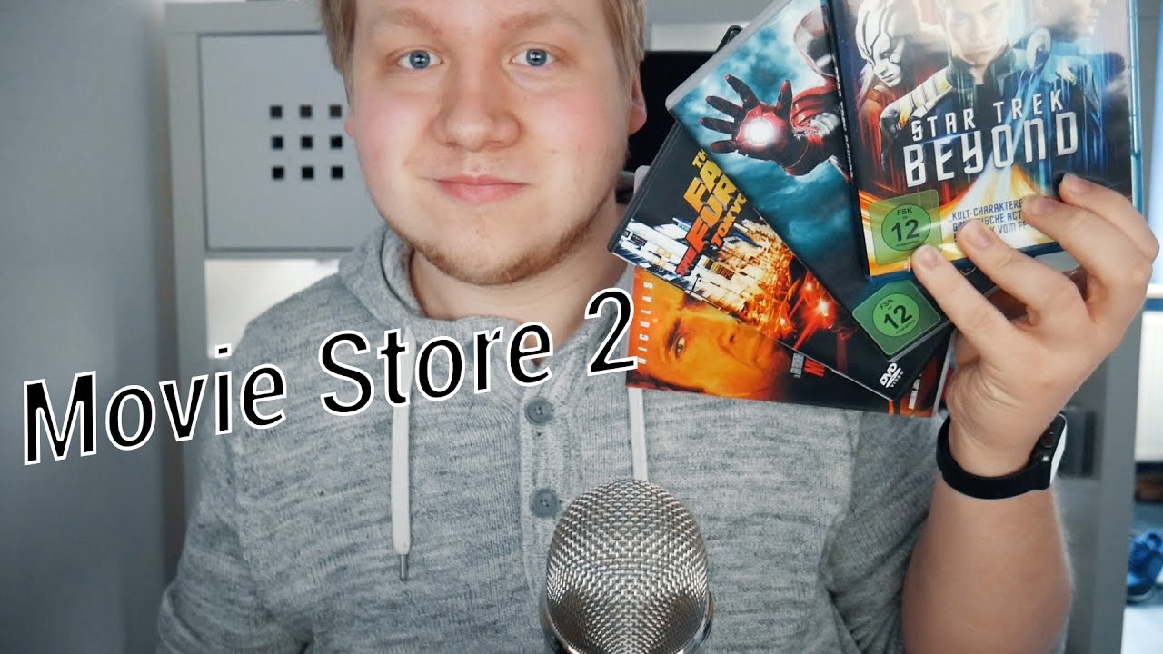ASMR Movie Store Roleplay Part 2 in German (Deutsch / Binaural)