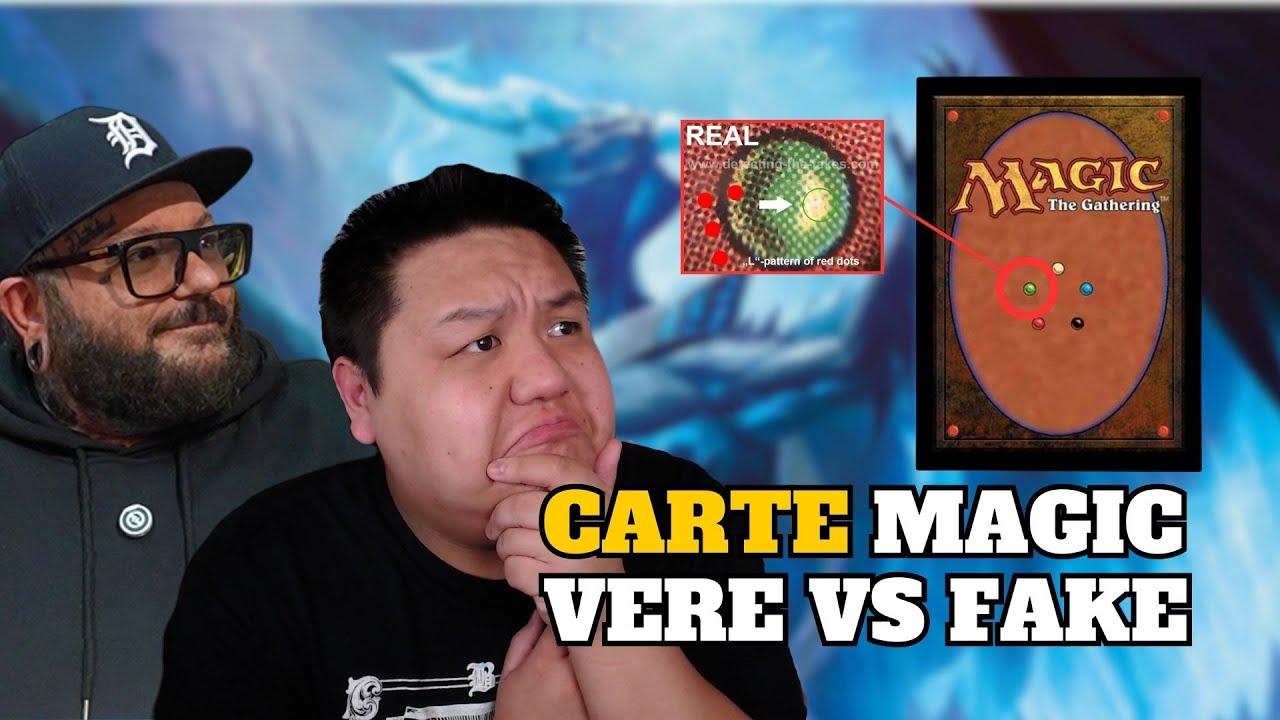 COME RICONOSCERE CARTE MAGIC VERE E FAKE |  MTG ITALIA