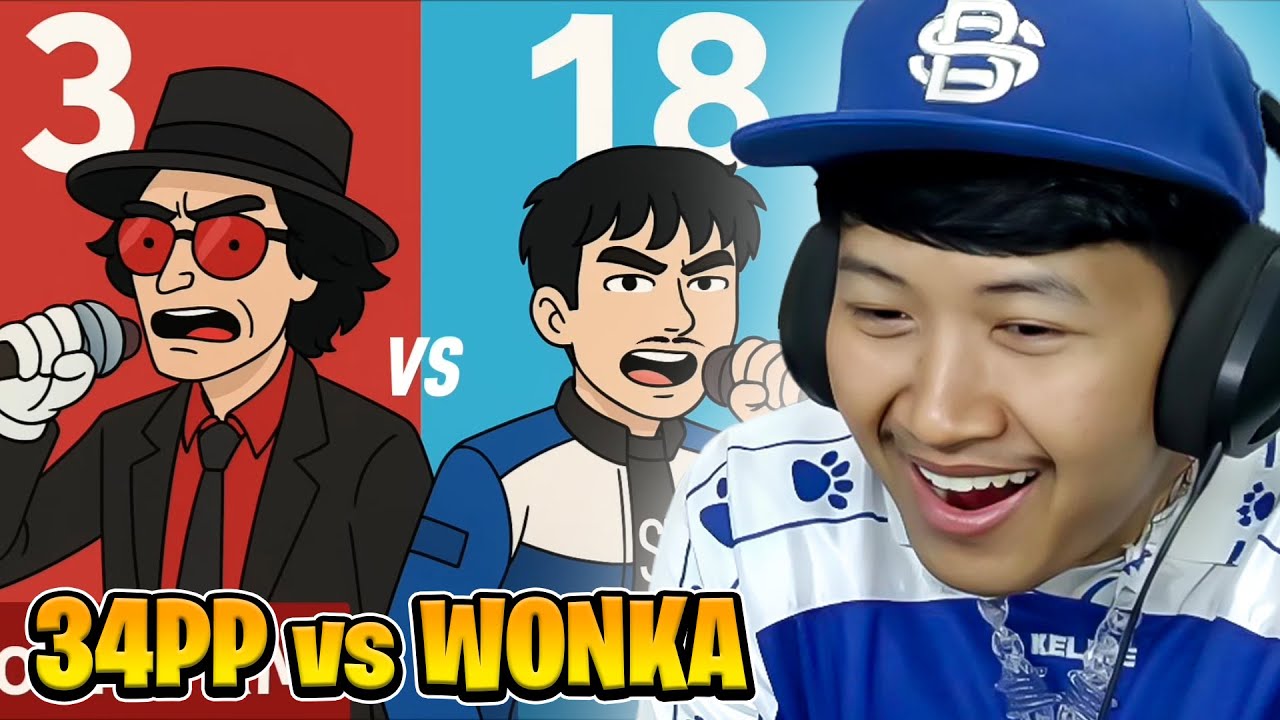 34PP vs WONKA RM : ปดทอล์ค (REACTION)
