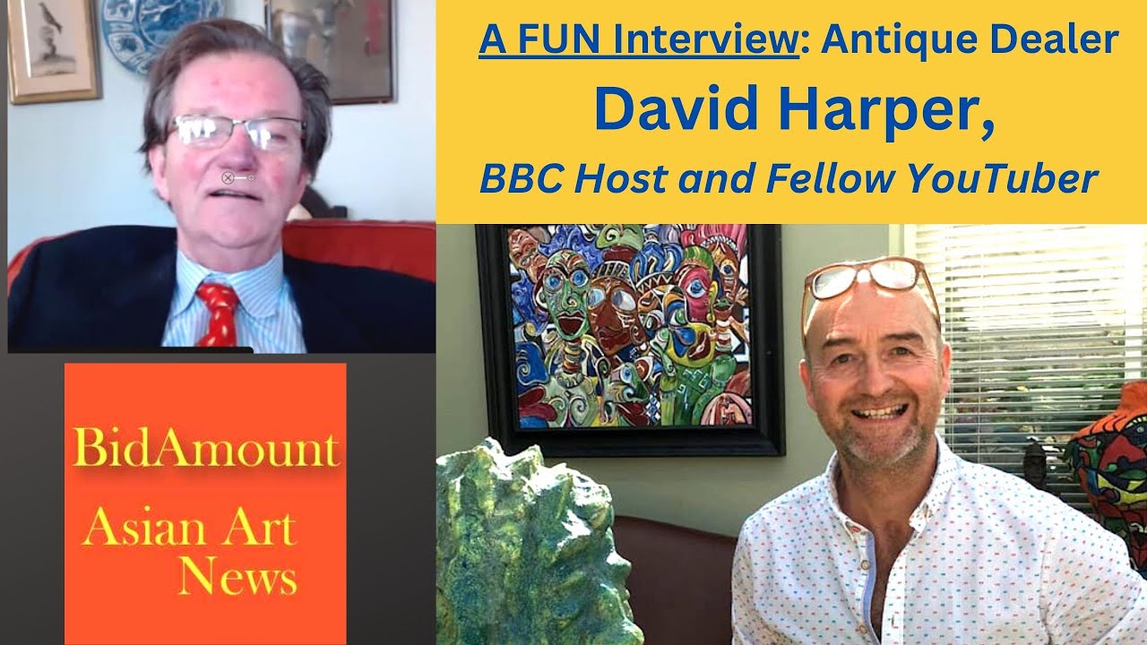 An Interview: Antique Dealer David Harper, BBC Host and Fellow YouTuber