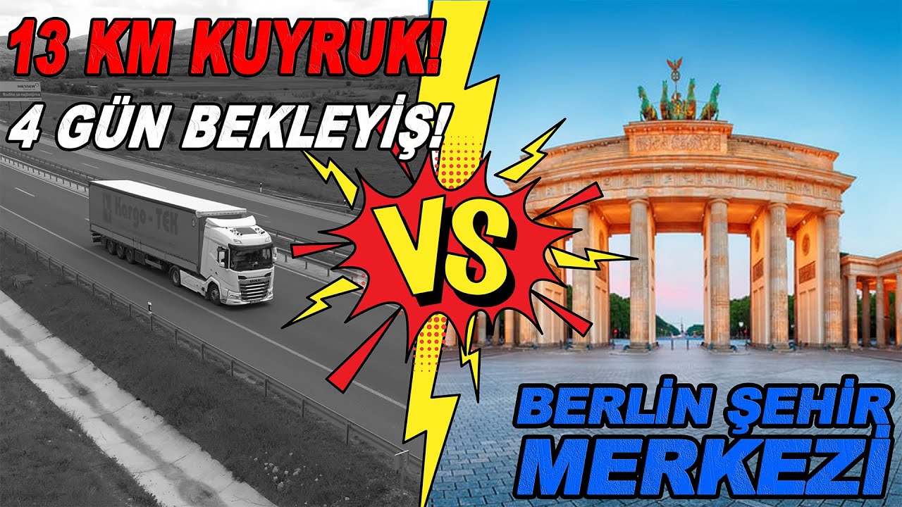 4 Gün Sınırda Hapis Kaldık! / Pes Etme Noktasına Geldik Başımıza Gelenler / 13 KM Kuyruk Gümrük Krız