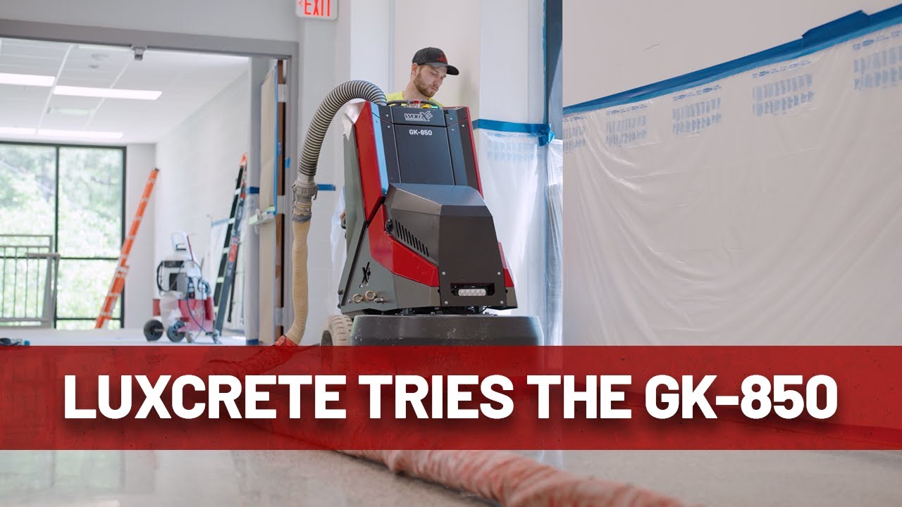 Luxcrete Tries The GK-850