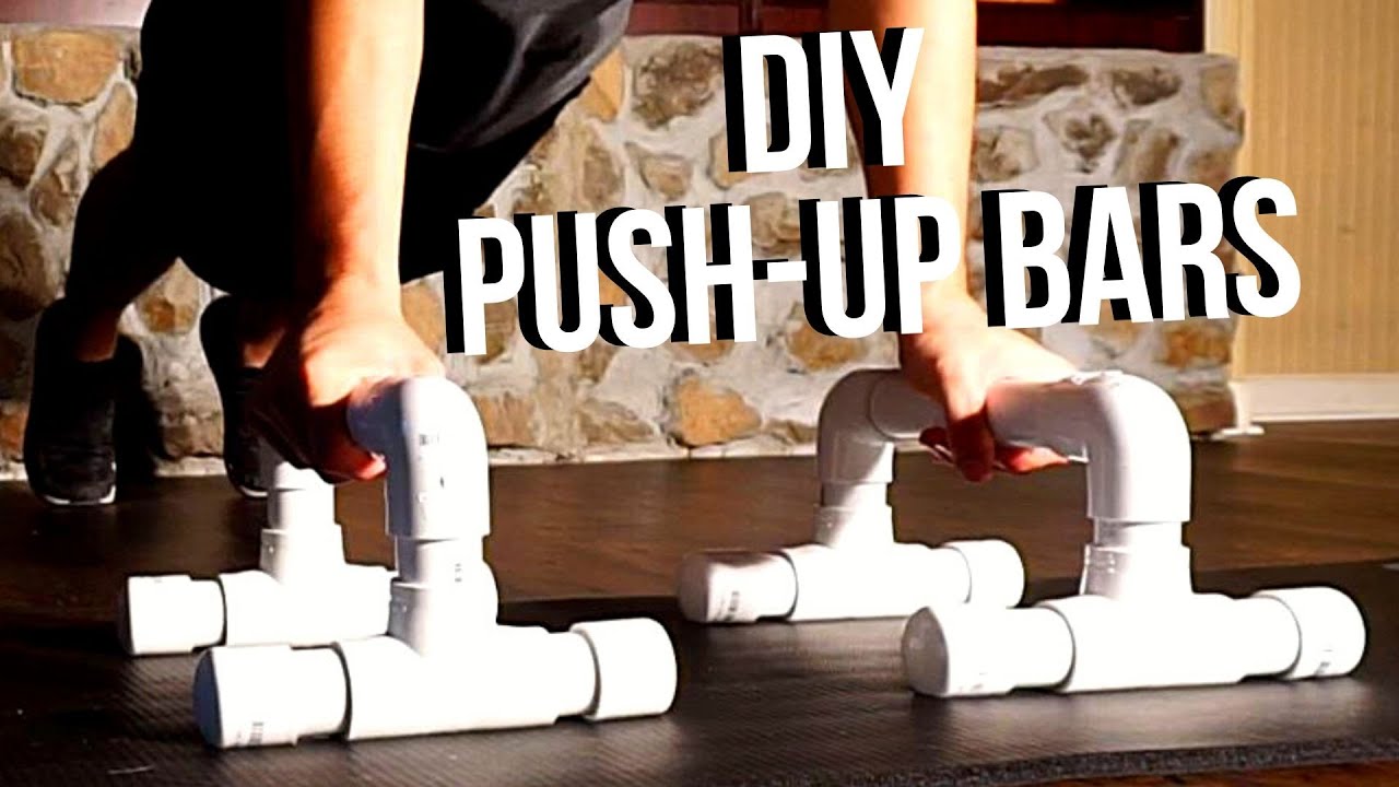 How to Build - PUSH-UP BARS from PVC